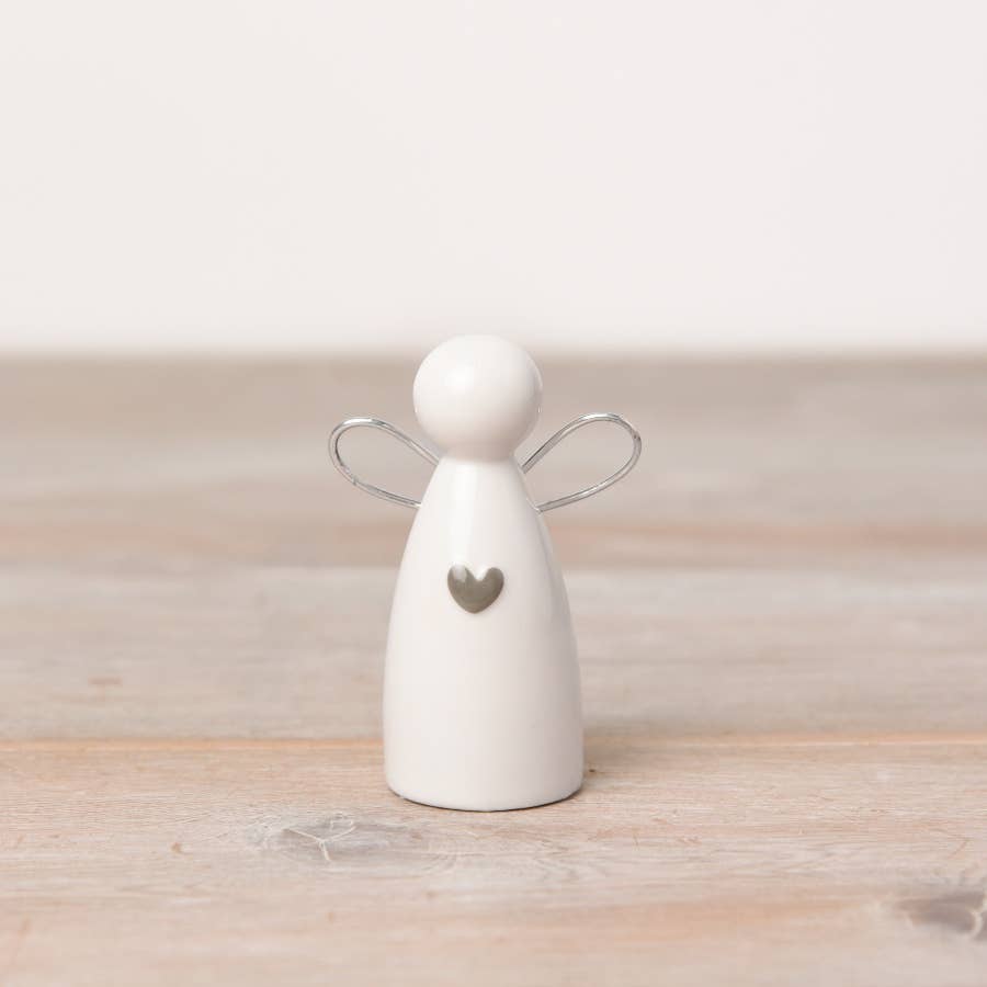 ANGEL ORNAMENT - 7.8cm - Feather & Twigs