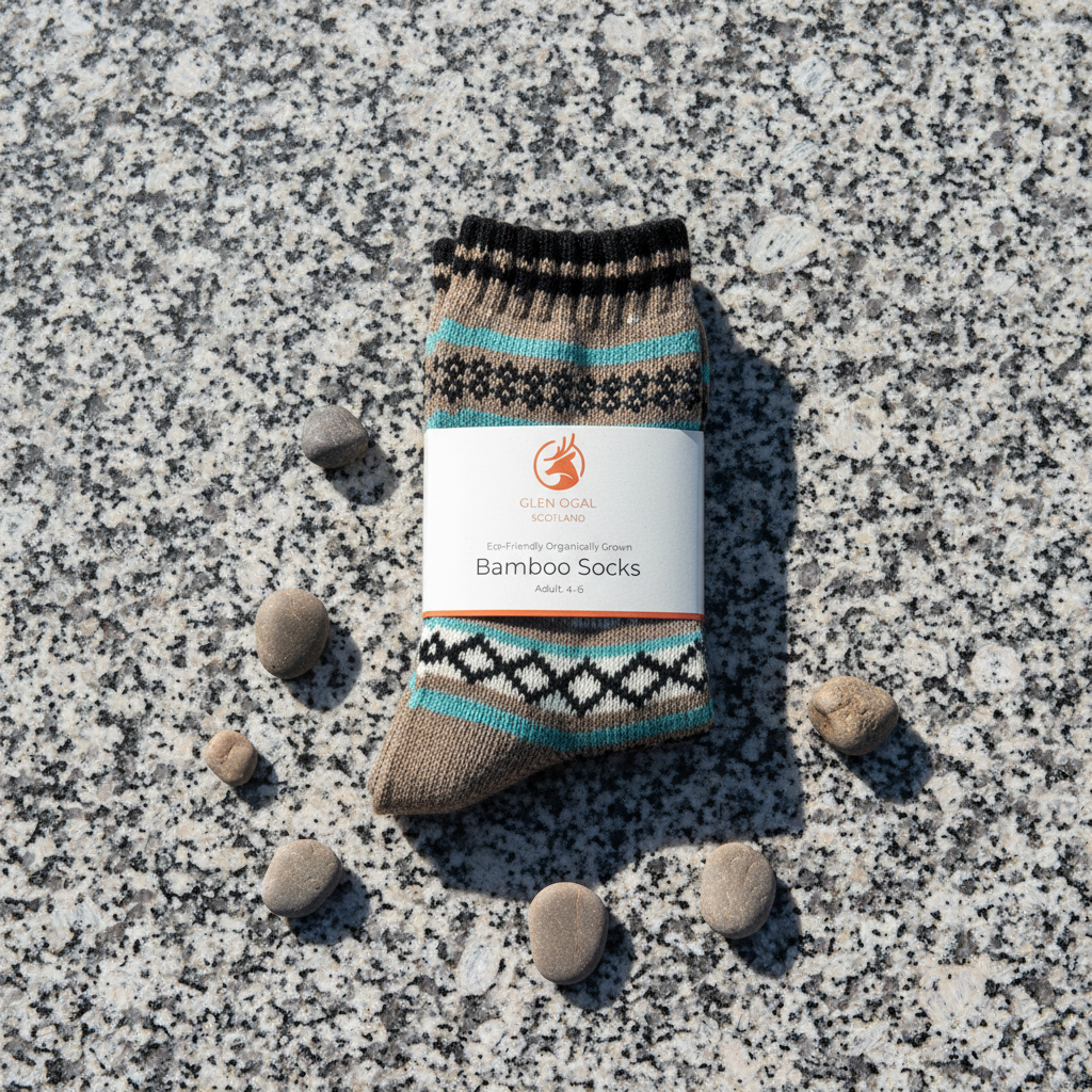 TRUFFLE MULBERRY BAMBOO SOCKS