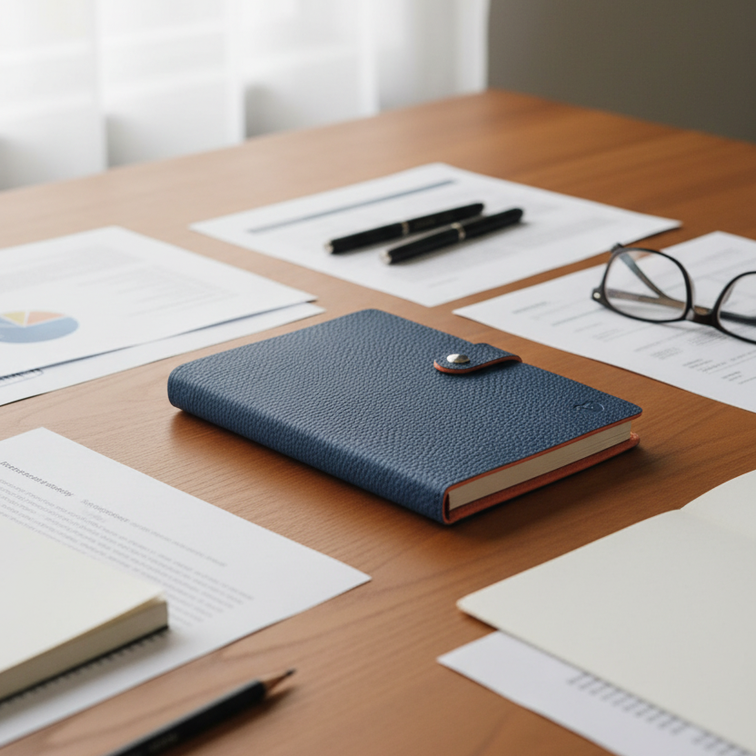 NICOBAR NOTEBOOK - NAVY