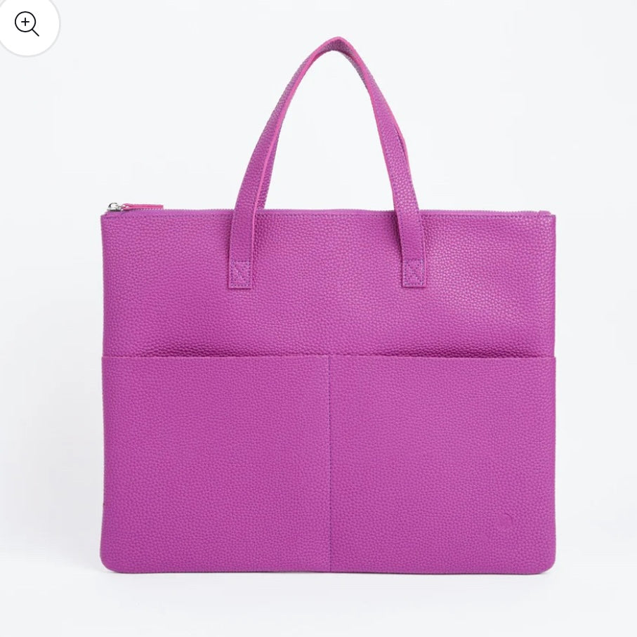 TUCUMAN TOTE BAG - PURPLE - Feather & Twigs