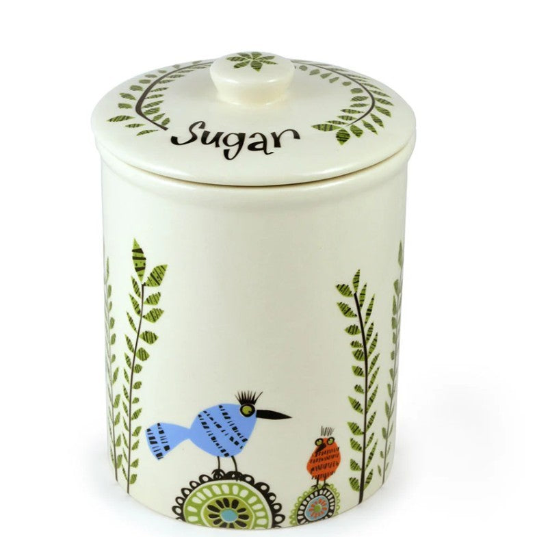 BIRDLIFE STORAGE JAR - VARIOUS LID OPTIONS - Feather & Twigs