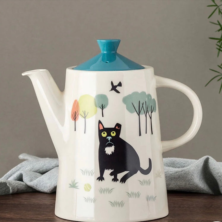 DOG TEAPOT BY HANNAH TURNER - Feather & Twigs