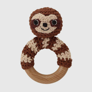 CROCHET RATTLE/TEETHER- VARIOUS