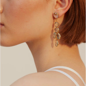 SHEENA EARRINGS SOFT BLUE
