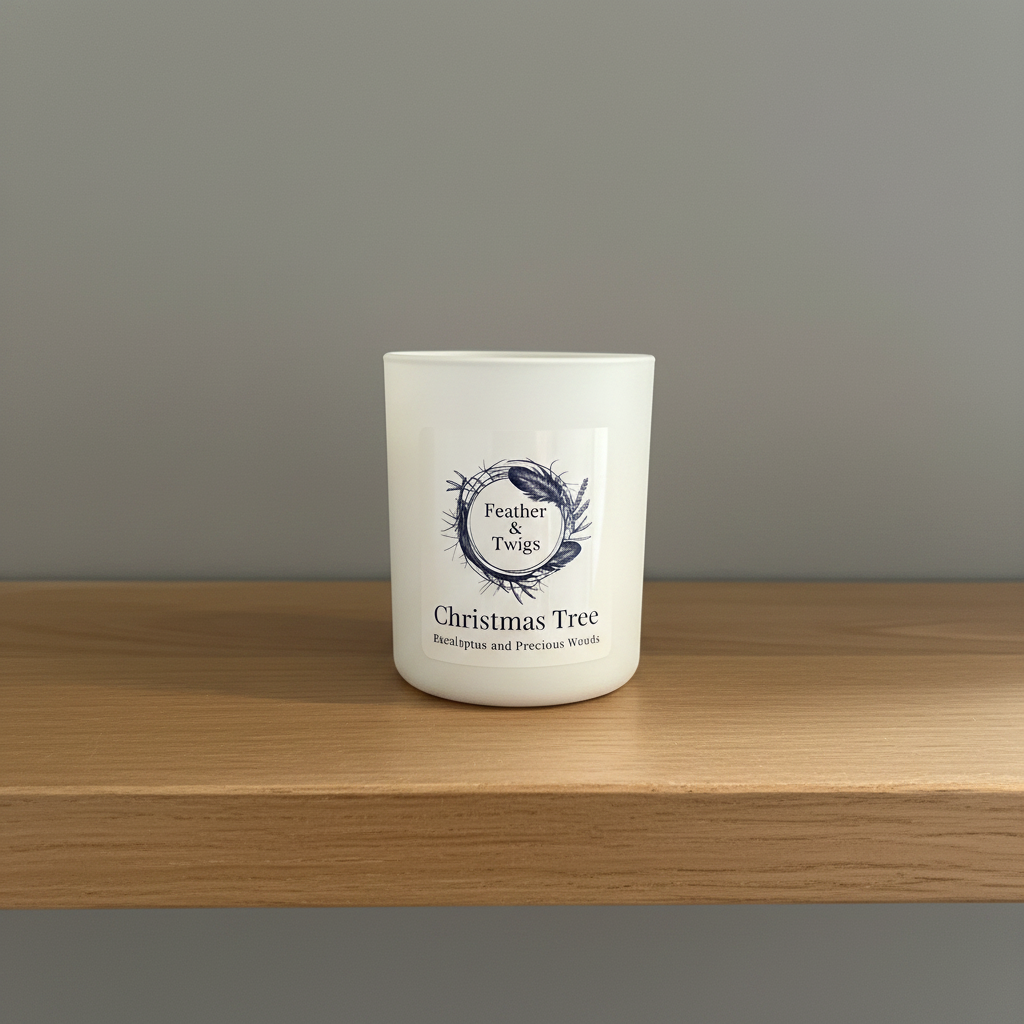 CHRISTMAS TREE FRAGRANCE - 30cl Candle - Eucalyptus and Precious Woods