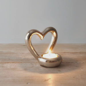 HEART TEA LIGHT HOLDER