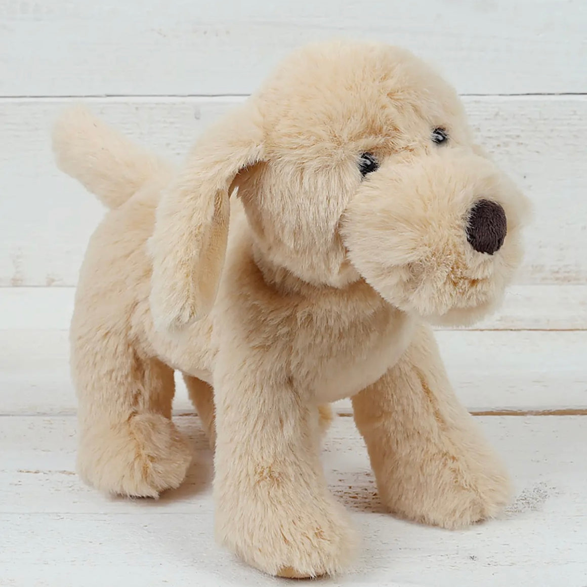 SMALL SOFT PUPPY DOG TOY PLUSH 20cm - Feather & Twigs