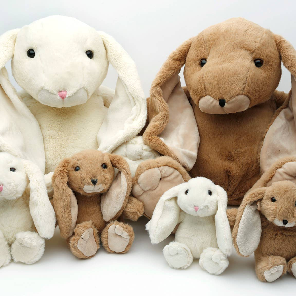 MINI BUNNY PLUSH SOFT TOY - 14 CM - Feather & Twigs