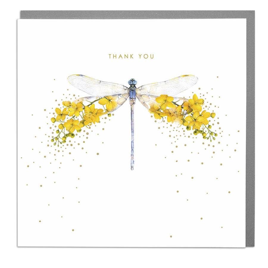 DRAGONFLY THANK YOU CARD - Feather & Twigs