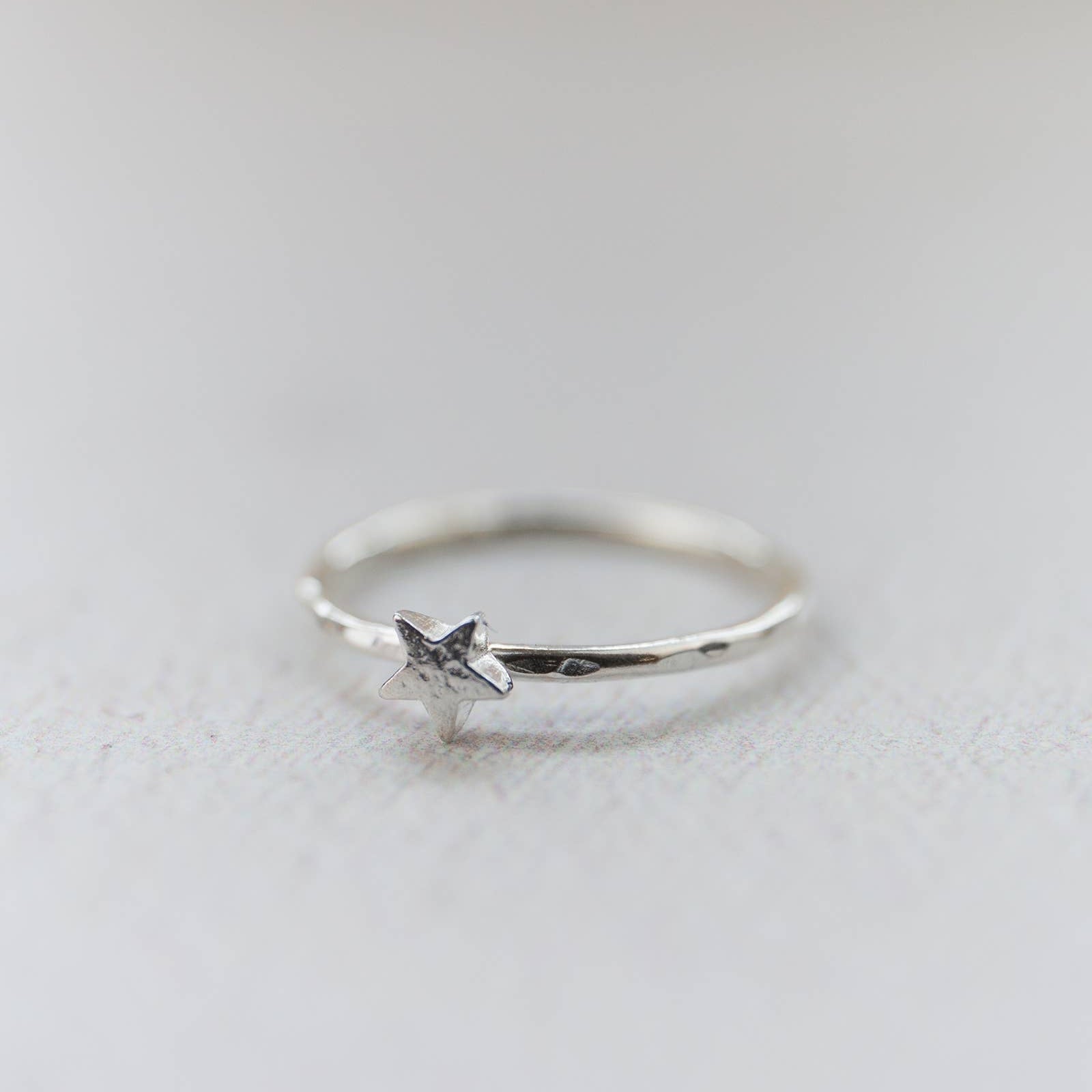 STERLING SILVER MINI STAR RING BY LUCY KEMP - Feather & Twigs