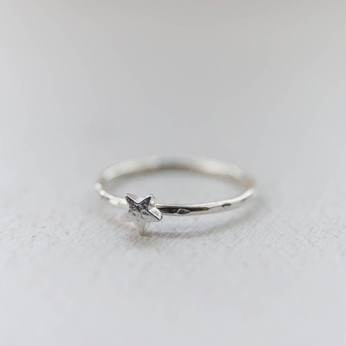 STERLING SILVER MINI STAR RING BY LUCY KEMP - Feather & Twigs