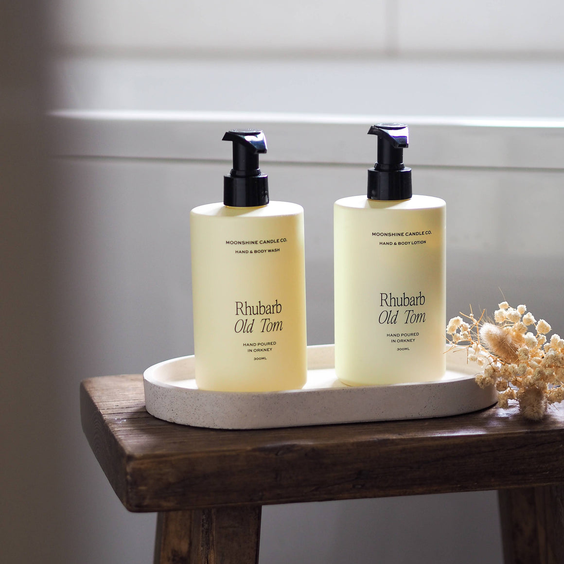 RHUBARB LUXURY HAND AND BODY LOTION FROM THE ORKNEYS - Feather & Twigs