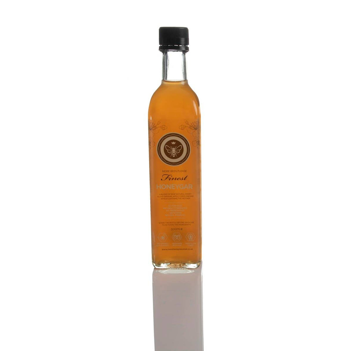 MORE BEES PLEASE HONEYGAR 500ml - Feather & Twigs