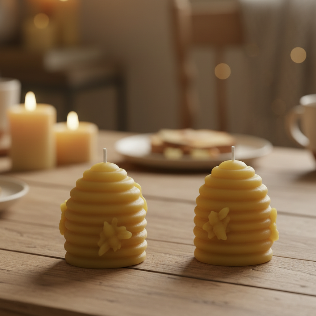 MINI BEESWAX CANDLES