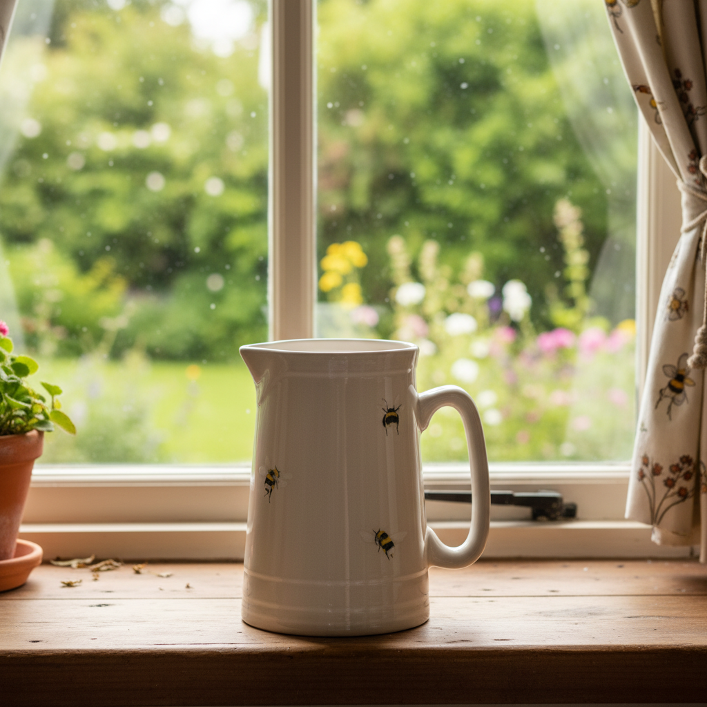 GREY BEE SMALL JUG BY MOSNEY MILL