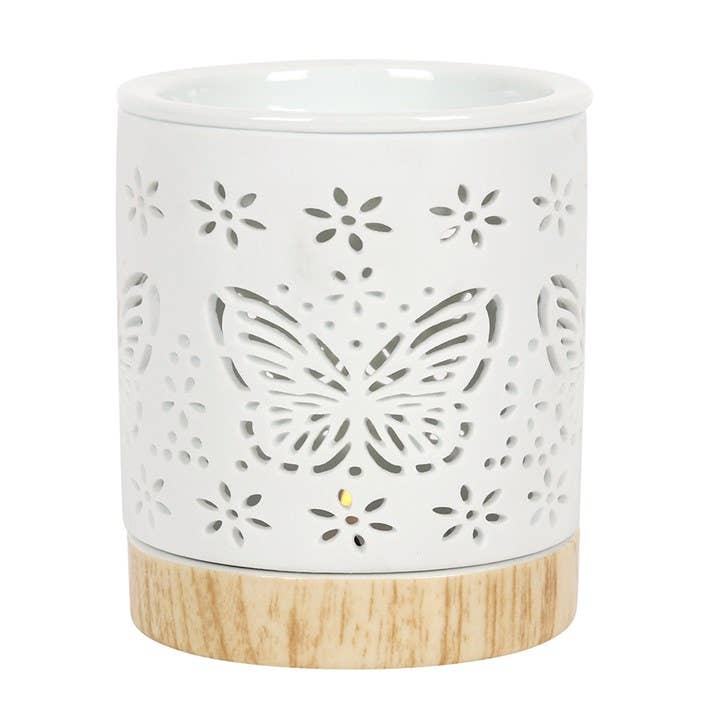 CERAMIC BUTTERFLY BURNER - Feather & Twigs