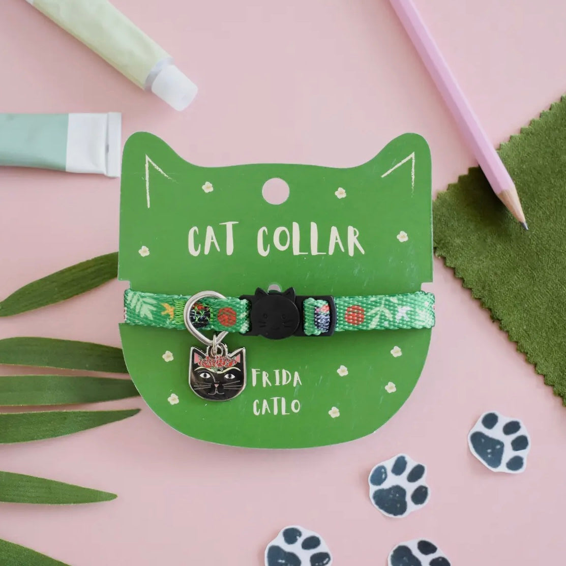FRIDA CATLO CAT COLLAR - Feather & Twigs