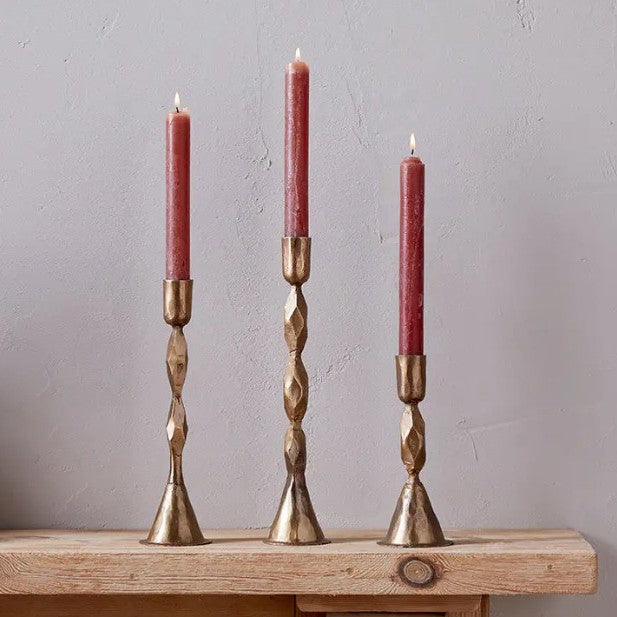 SHANI CANDLESTICKS BY NKUKU - SMALL - Feather & Twigs