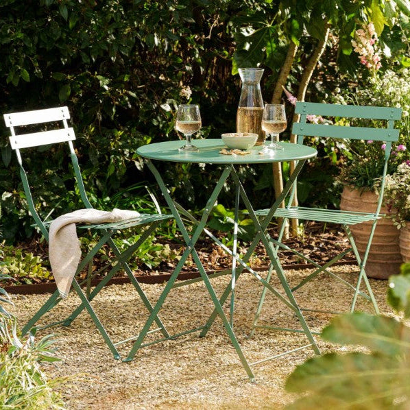 RIVE DROITE BISTRO SET - THISTLE GREEN - Feather & Twigs