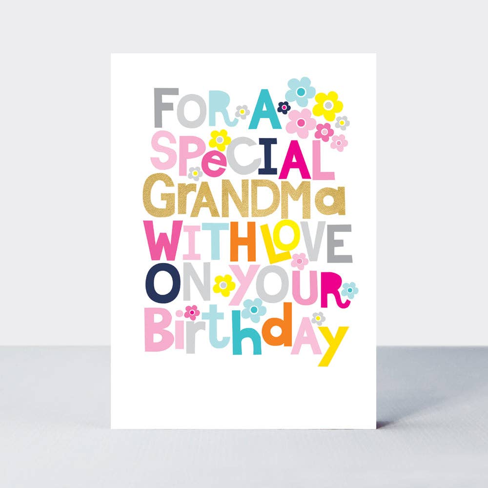 SPECIAL GRANDMA BIRTHDAY - Feather & Twigs