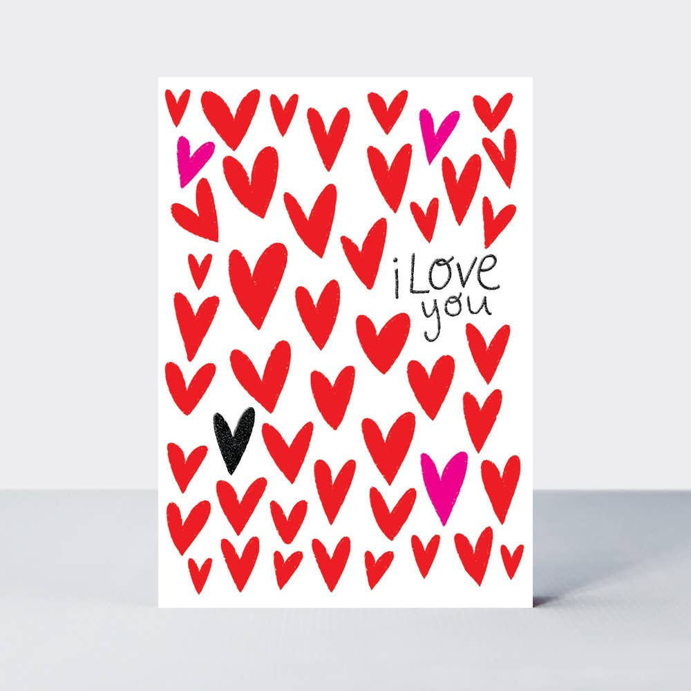 VALENTINE'S LOVE DAY - I LOVE YOU - Feather & Twigs