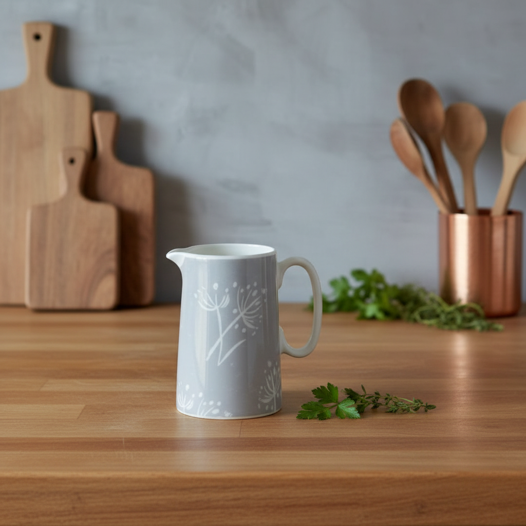 PARSLEY SEED GREY JUG - SMALL BY SAM WILSON