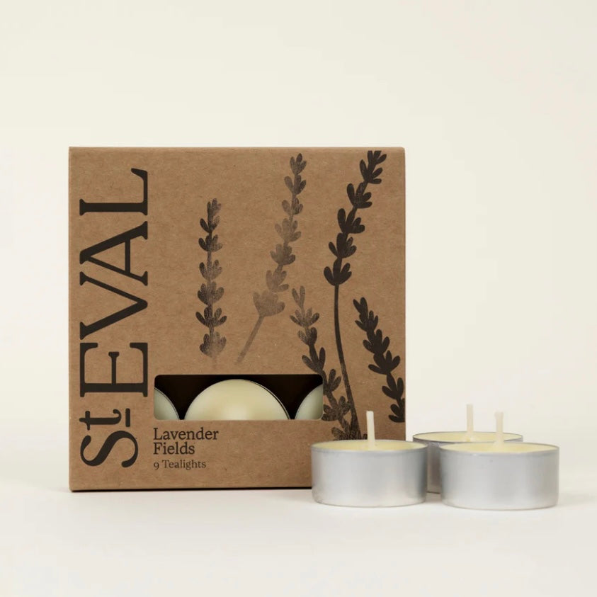 ST EVAL - TEA LIGHTS - VARIOUS SCENTS - Feather & Twigs