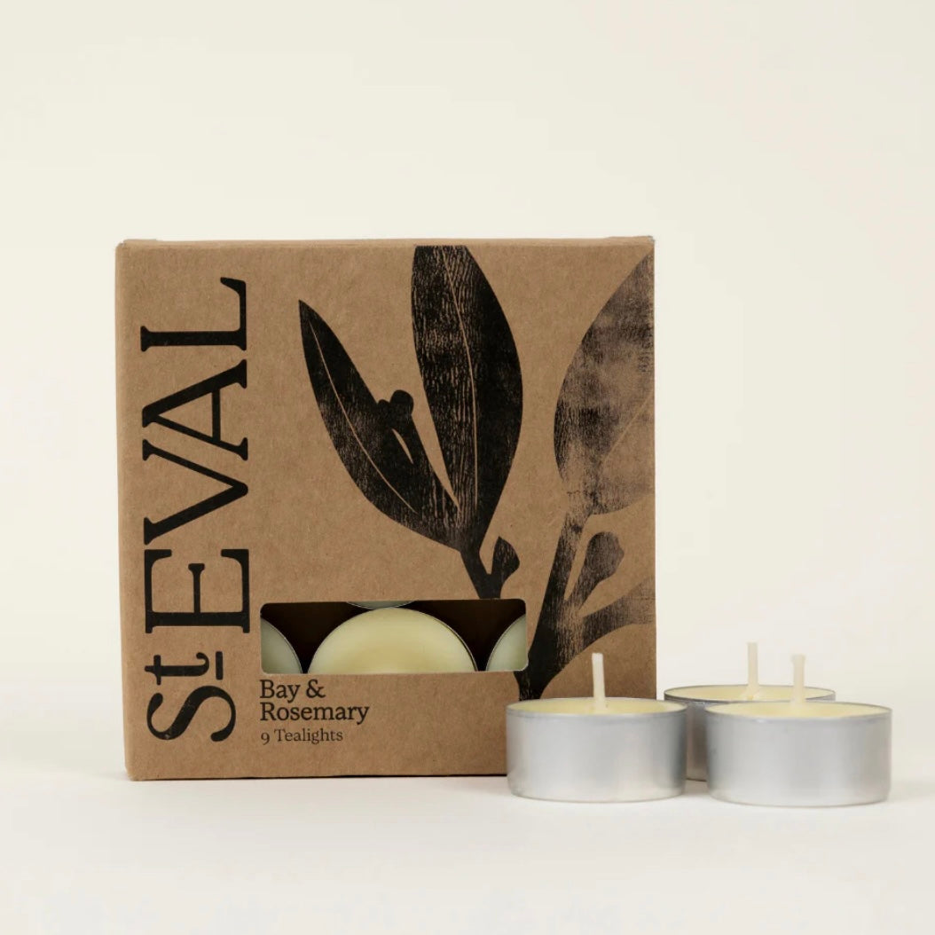 ST EVAL - TEA LIGHTS - VARIOUS SCENTS - Feather & Twigs