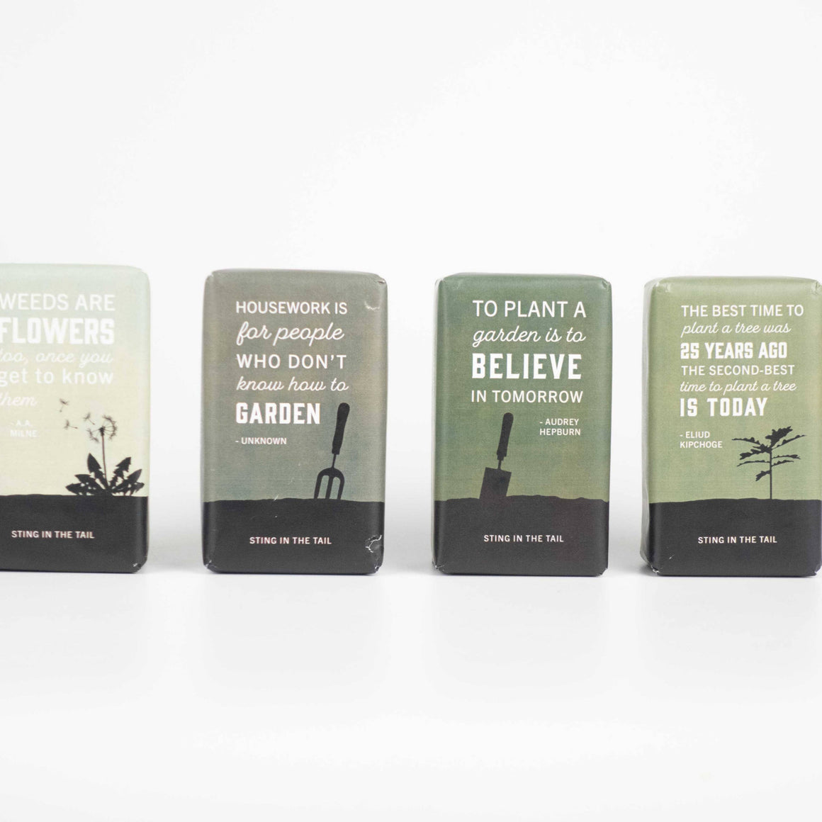 ASSOCIATED SOAPS FOR GARDEN LOVERS - OLIVE OIL AND WALNUT - Feather & Twigs