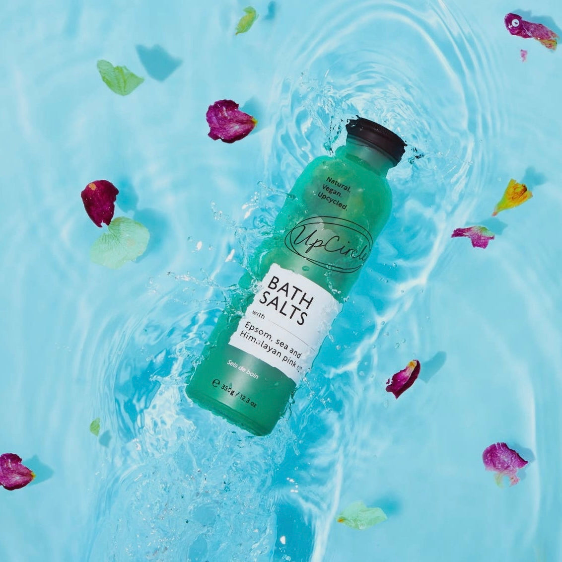 VEGAN BOTANICAL BATH SALTS BY UPCIRCLE - Feather & Twigs