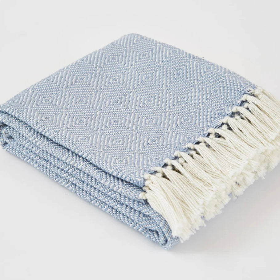 LAVENDER ECO-FRIENDLY DIAMOND BLANKET PRE ORDER - Feather & Twigs