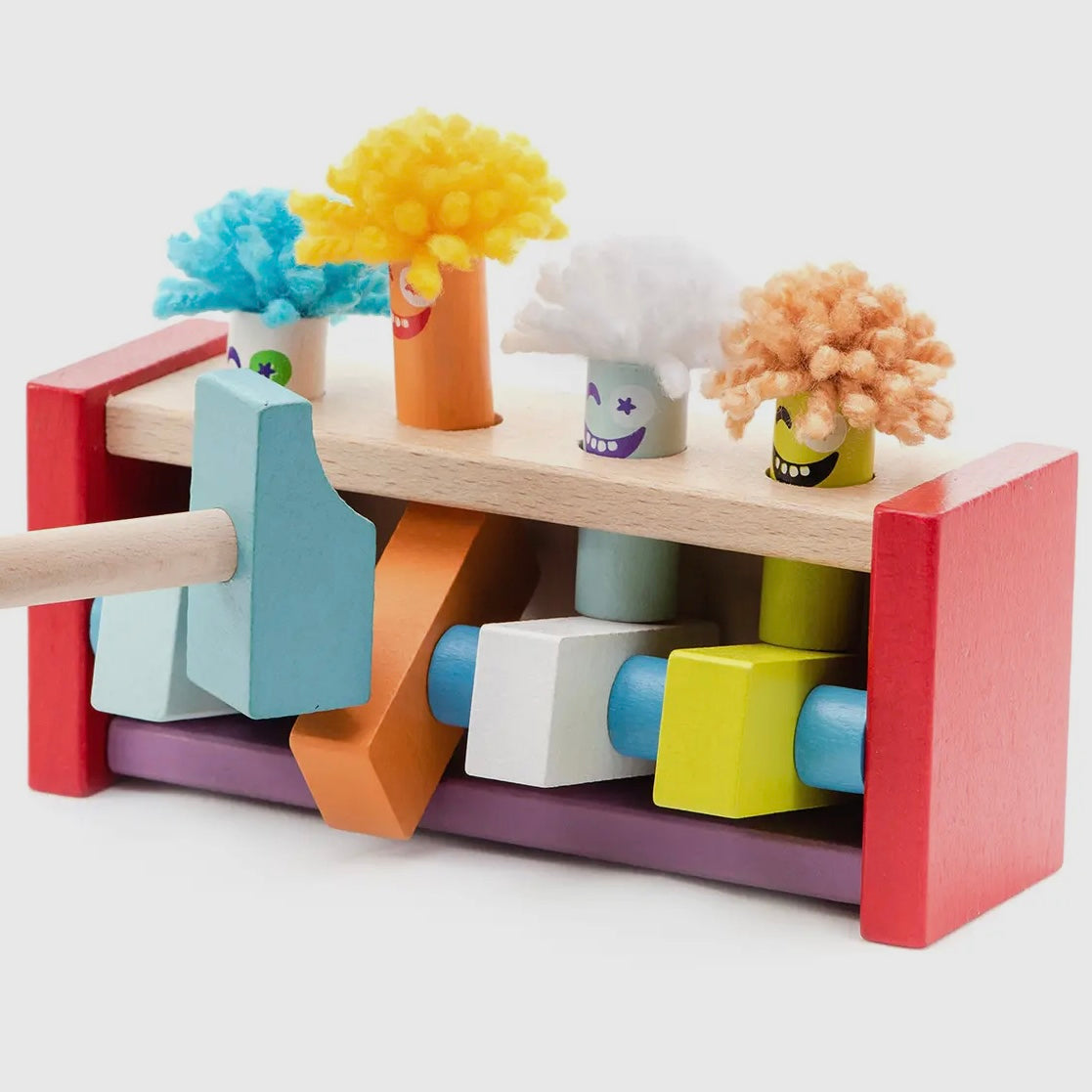 WOODEN JUMPING CLOWNS - Feather & Twigs