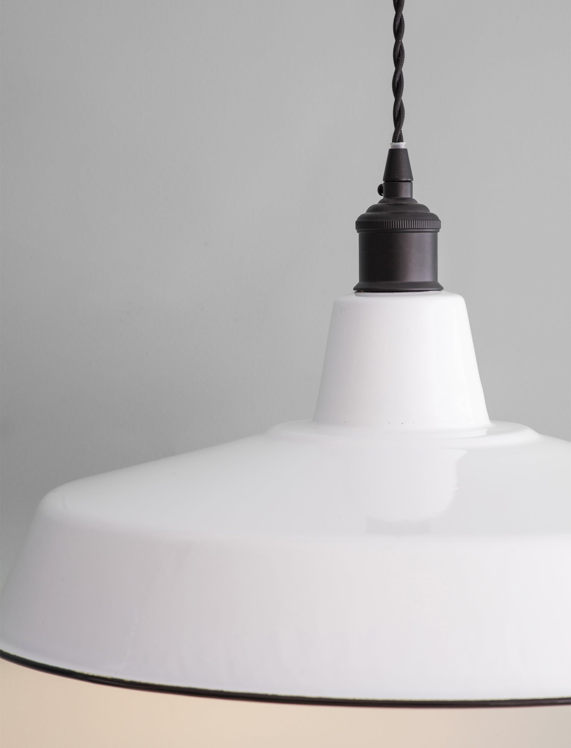 Large barn light top pendant