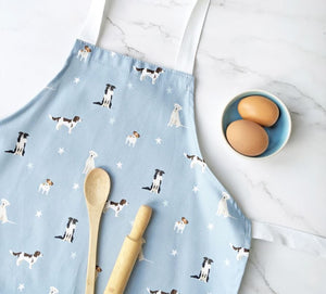 KIDS DOG DESIGN APRON BY REBECCA PITCHER