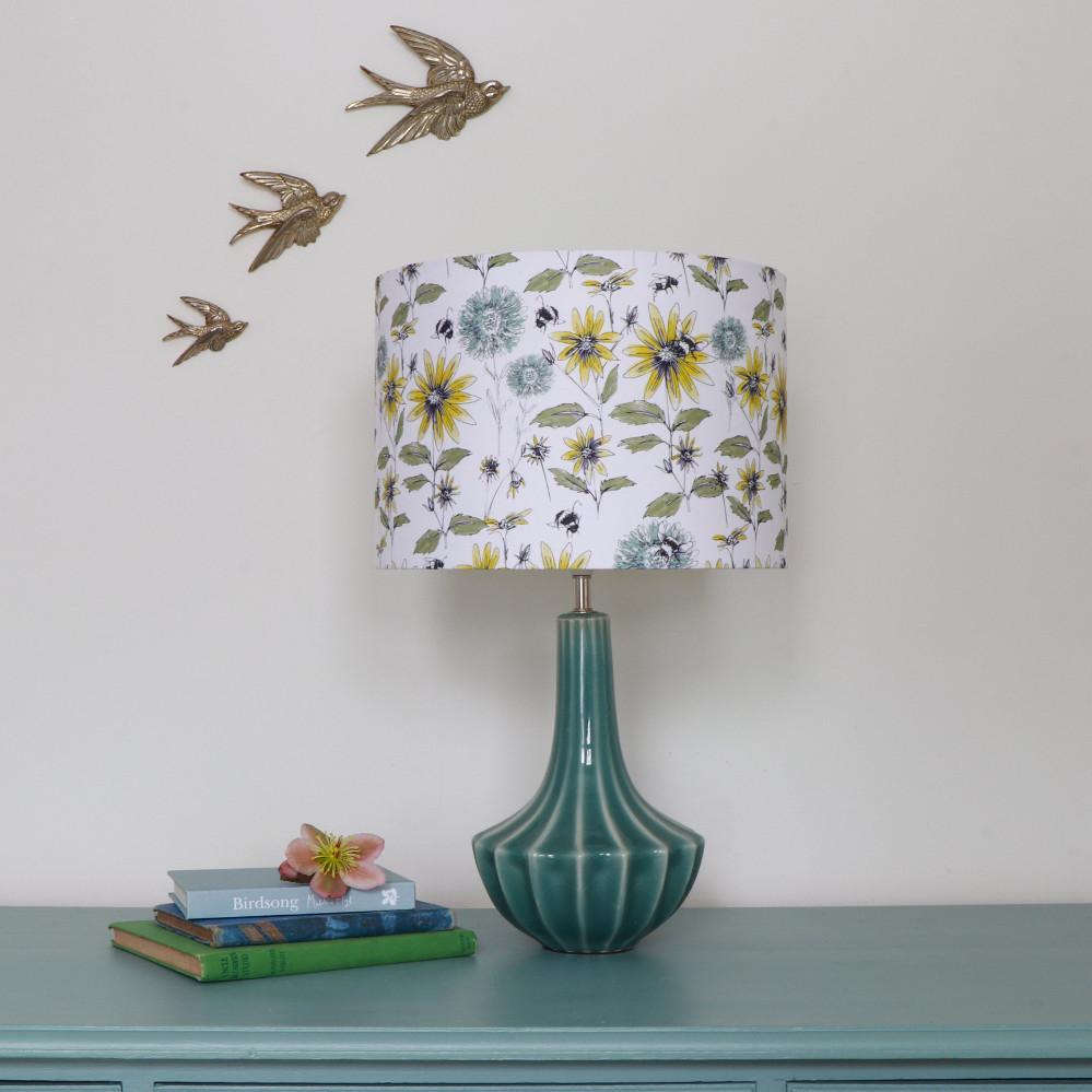 BUMBLEBEE & FLORA LAMPSHADE - Feather & Twigs