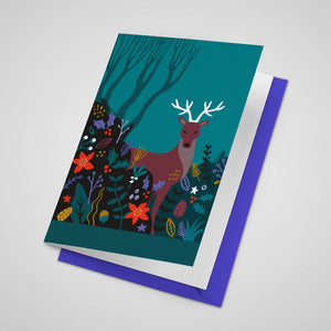 STAG CHRISTMAS CARD