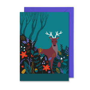 STAG CHRISTMAS CARD