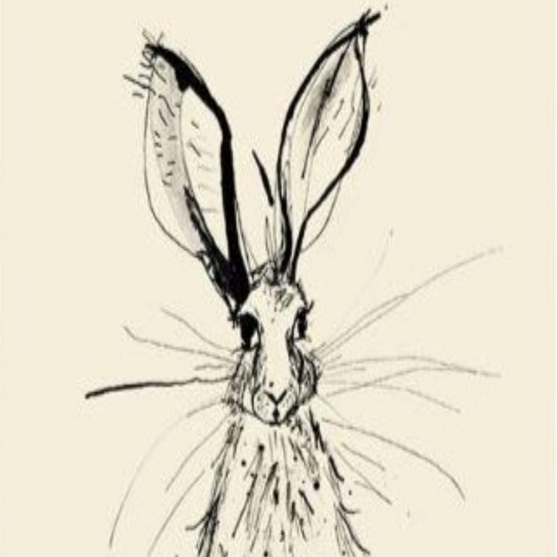 RABBIT - BIG EARS PRINT