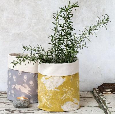 HEADLONG HARE YELLOW OCHRE POT BAG