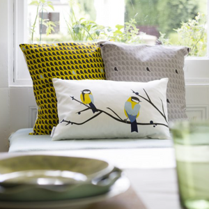 JUNEBERRY & BIRD CUSHION