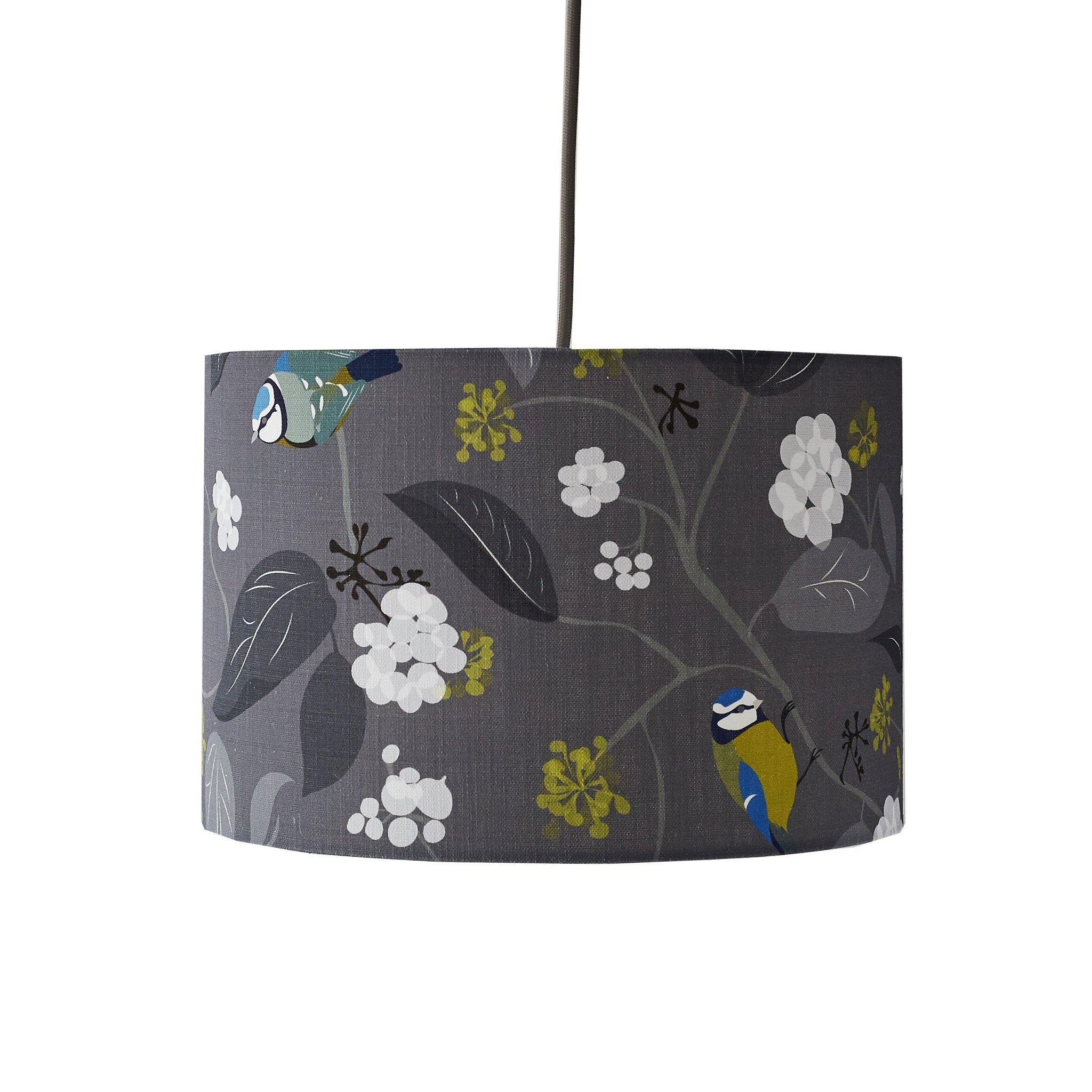 SPRING IVY - SLATE LAMPSHADE BY LORNA SYSON - Feather & Twigs