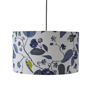 SPRING IVY - BLUE LAMPSHADE