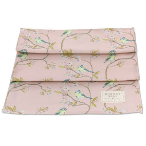 BLUE TIT TABLE RUNNER - PINK
