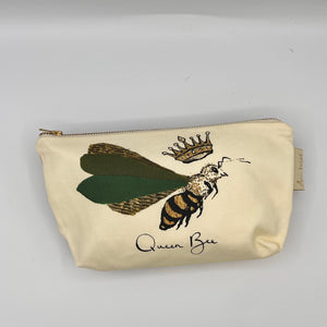 QUEEN BEE COSMETIC OR MAKE UP BAGS