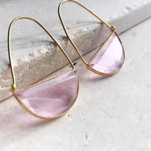 MACKE EARRINGS - SOFT PINK