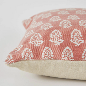 JAIPUR ACORN CORAL CUSHION