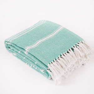 OXFORD STRIPE BLANKET - VARIOUS COLOURS