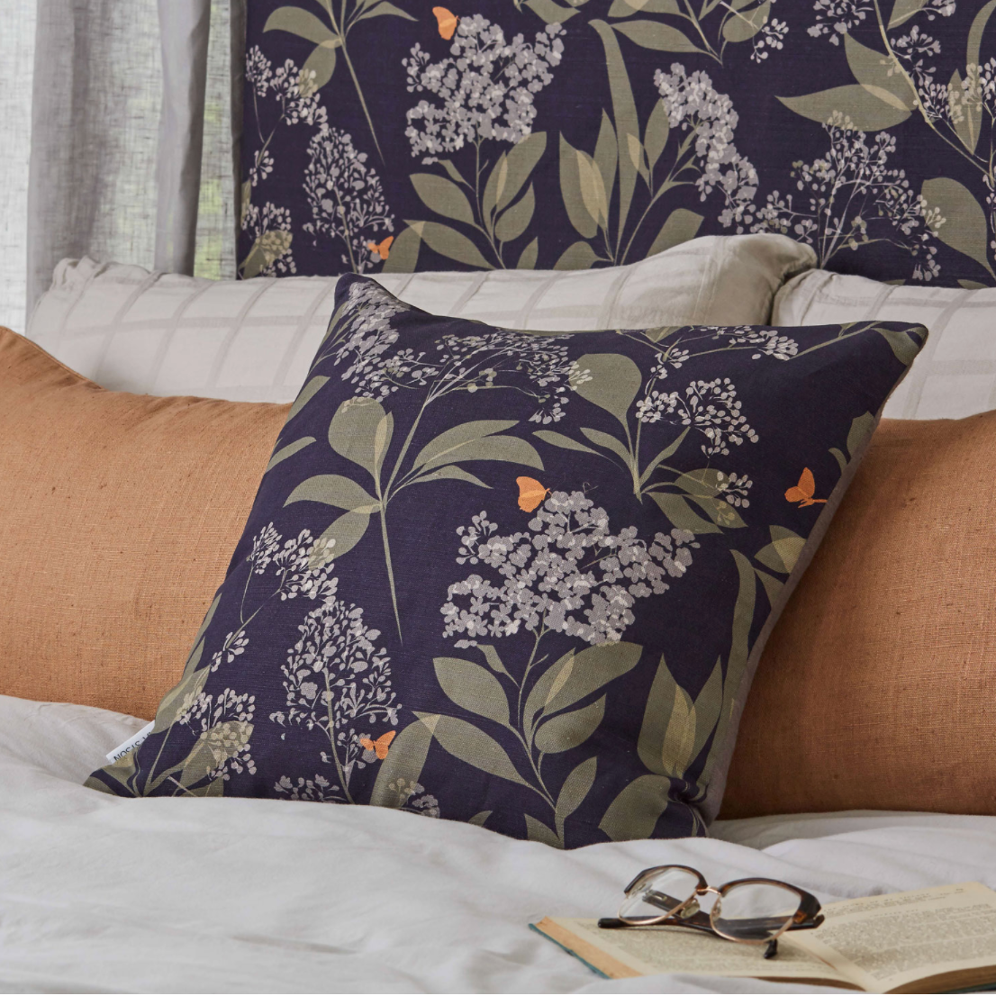BUDS & BUTTERFLIES CUSHION