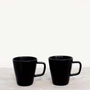 KURO BLACK MUG (Set of Two)
