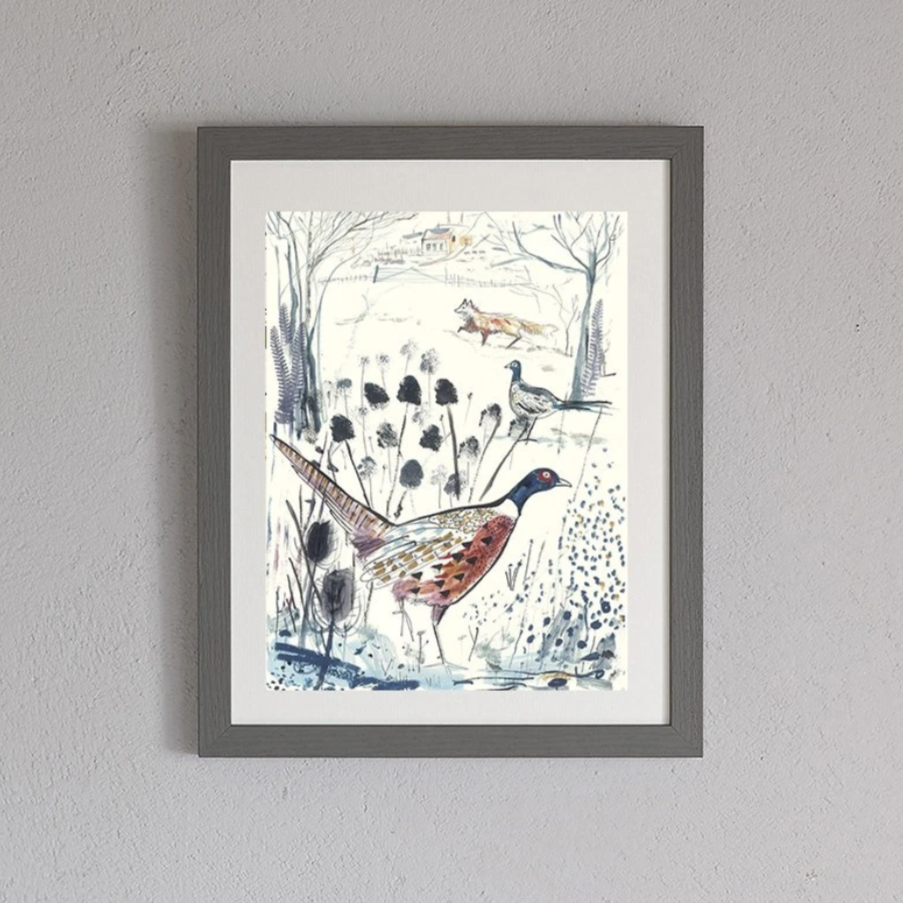 THE PHEASANT & THE FOX - PRINT